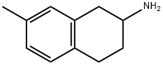 2-Naphthalenamine, 1,2,3,4-tetrahydro-7-methyl- Struktur
