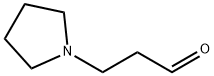 1-Pyrrolidinepropanal Structure