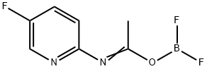 2-Pyridinamine, N-[1-[(difluoroboryl)oxy]ethylidene]-5-fluoro- (9CI) Struktur