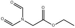 Glycine, N,N-diformyl-, ethyl ester 化学構造式
