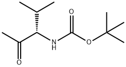 Carbamic acid, N-[(1S)-1-acetyl-2-methylpropyl]-, 1,1-dimethylethyl ester