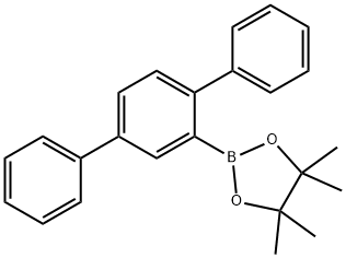 1,3,2-二恶硼烷,4,4,5,5-四甲基-2-[1,1'-:4'-,1''-三苯基]-2'-基- 结构式