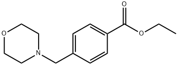 Ethyl 4-(morpholin-4-ylmethyl)benzoate Struktur