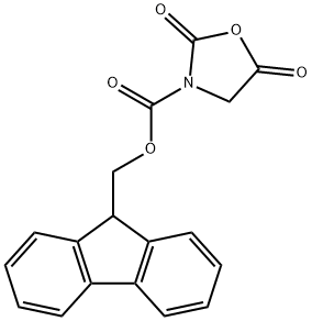 FMOC-GLY-N-CARBOXYANHYDRIDE 结构式