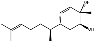 3,4-二羟基甜没药-1,10-二烯,129673-87-6,结构式