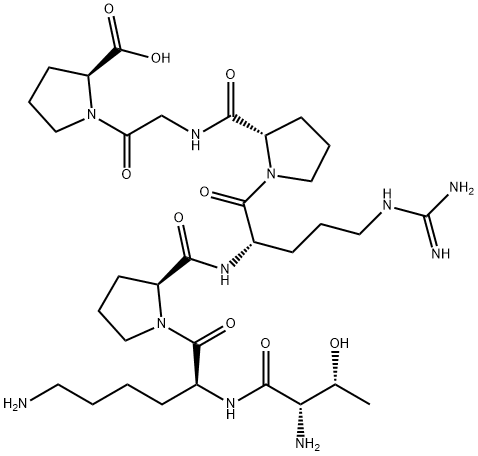 益智肽, 129954-34-3, 结构式