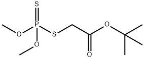 2-[(Dimethoxyphosphinothioyl)thio]acetic Acid 1,1-Dimethylethyl Ester Structure