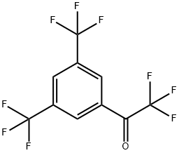 1-(3,5-Bis(tri?uoromethyl)phenyl)-2,2, 2-tri?uoroethanone, 130336-17-3, 结构式