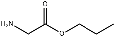 2-Aminoacetic acid propyl ester, 13048-65-2, 结构式