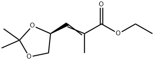 (S,E)-ethyl 3-(2,2-dimethyl-1,3-dioxolan-4-yl)-2-methylacrylate|