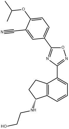R-奥扎尼莫德, 1306760-86-0, 结构式