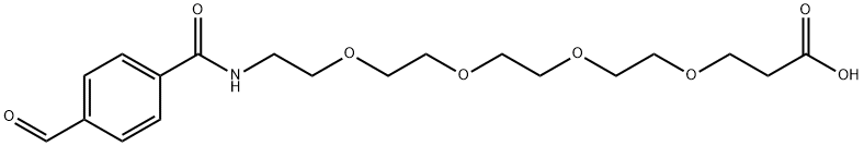 Ald-Ph-PEG4-acid Struktur