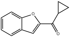 2-cyclopropanecarbonyl-1-benzofuran Structure