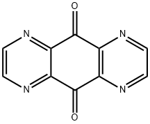 Pyrazino[2,3-g]quinoxaline-5,10-dione Struktur