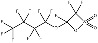 1,2-Oxathietane, 3,3,4-trifluoro-4-(1,1,2,2,3,3,4,4,4-nonafluorobutoxy)-, 2,2-dioxide