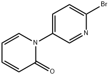 2-Bromo-5-(1H-pyridin-2-one)pyridine,1314353-66-6,结构式