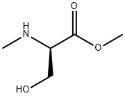 (R)-Methyl 3-Hydroxy-2-(methylamino)propanoate 结构式
