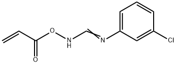 [amino(3-chlorophenyl)methylidene]amino prop-2-enoate Structure