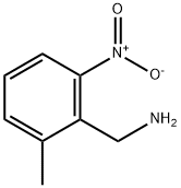 Benzenemethanamine, 2-methyl-6-nitro- Structure