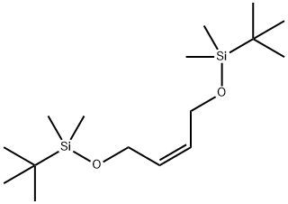 4,9-Dioxa-3,10-disiladodec-6-ene, 2,2,3,3,10,10,11,11-octamethyl-, (6Z)- 化学構造式