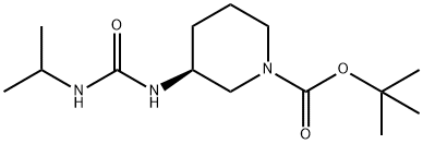 (S)-tert-Butyl 3-[(propan-2-yl)carbamoyl]aminopiperidine-1-carboxylate|1338222-22-2