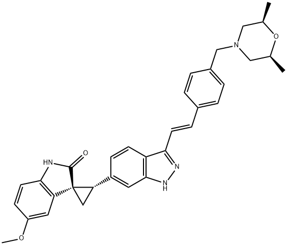 CFI-400945 化学構造式