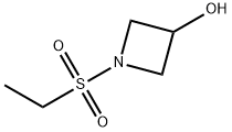 3-Azetidinol, 1-(ethylsulfonyl)- Structure