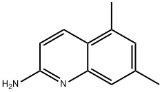 5,7-dimethylquinolin-2-amine Structure