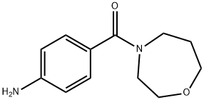 (4-氨基苯基)(四氢-1,4-氧氮杂-4(5H)-基)甲酮, 1343663-08-0, 结构式