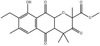 アンヌリンB 化学構造式