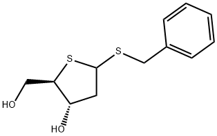 D-erythro-Pentofuranoside, phenylmethyl 2-deoxy-1,4-dithio-