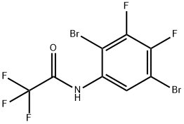 Acetamide, N-(2,5-dibromo-3,4-difluorophenyl)-2,2,2-trifluoro- 结构式