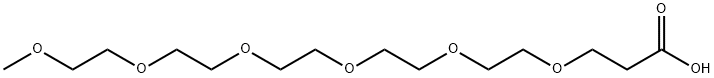 m-PEG6-acid Structure