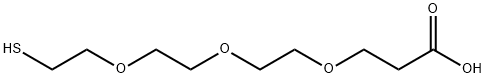巯基-三聚乙二醇-羧酸,1347750-82-6,结构式