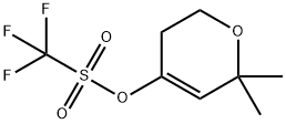 Methanesulfonic acid, 1,1,1-trifluoro-, 3,6-dihydro-6,6-dimethyl-2H-pyran-4-yl ester|//