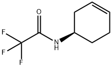 Acetamide, N-(1R)-3-cyclohexen-1-yl-2,2,2-trifluoro- 化学構造式