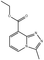 ethyl3-methyl-[1,2,4]triazolo[4,3-a]pyridine-8-carboxylate(WX130472) Struktur