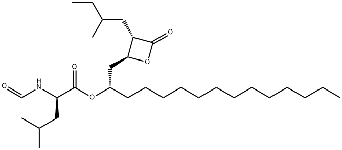 Isopentyl (2R)-Orlistat Tetradecyl Ester, 1356019-68-5, 结构式