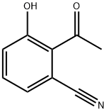 2-乙酰基-3-羟基苯甲腈,1356999-30-8,结构式