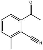 Benzonitrile, 2-acetyl-6-methyl- Struktur