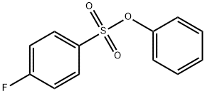 4-氟苯基苯磺酸酯, 13656-61-6, 结构式