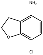7-氯-2,3-二氢苯并呋喃-4-胺,1367925-74-3,结构式
