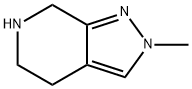 2-甲基-4,5,6,7-四氢-2H-吡唑并[3,4-C]吡啶,1368187-49-8,结构式