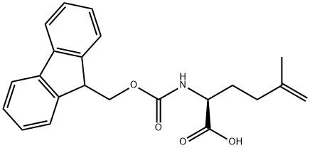 FMoc-5,6-DehydrohoMoleucine, 1369532-04-6, 结构式