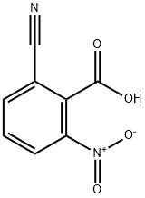 Benzoic acid, 2-cyano-6-nitro- Structure