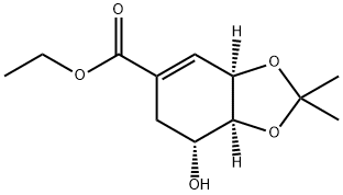 Ethyl 3,4-O-isopropylideneshikiMate Structure