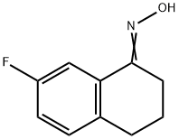 (NZ)-N-(7-fluorotetralin-1-ylidene)hydroxylamine Structure