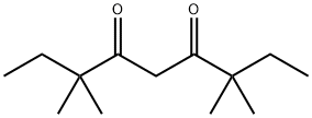 4,6-Nonanedione, 3,3,7,7-tetramethyl- Structure