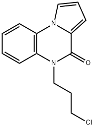 Pyrrolo[1,2-a]quinoxalin-4(5H)-one, 5-(3-chloropropyl)-,1380392-06-2,结构式