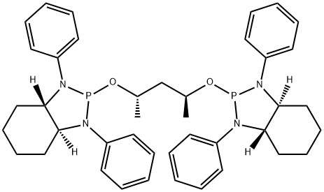 1384619-23-1 (3AS,3A'S,7AS,7A'S)-2,2'-(((2S,4S)-戊烷-2,4-二基)双(氧基))双(1,3-二苯基八氢-1H-苯并[D][1,3,2]二氮杂磷杂环戊二烯)